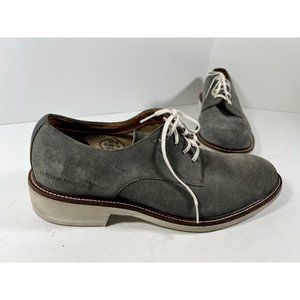 G- Star Raw Mens Morton Derby Dress Shoes Gray suede Round Toe Lace Up 11